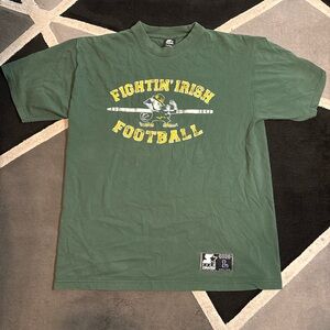 Vintage Starter Notre Dame Fighting Irish football tee